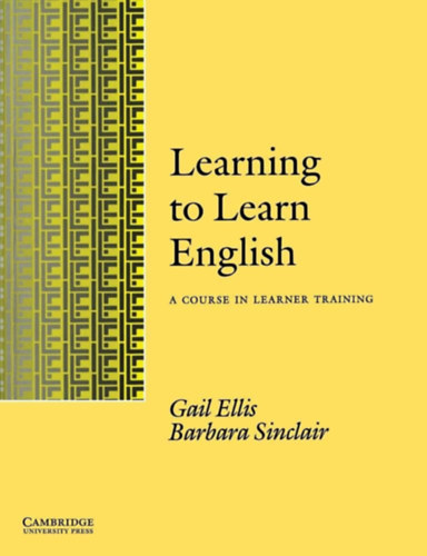 Learning to Learn English Learner's book: A Course in Learner Training