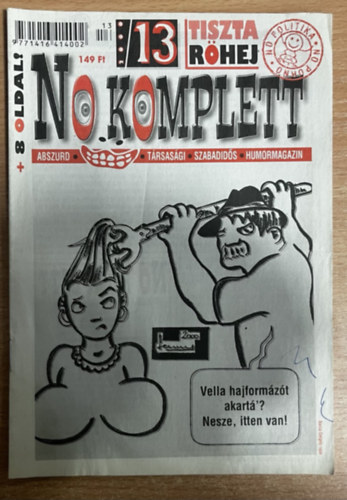 B�r�cz N�ndor  (szerk.) - No komplett humormagazin - 2000/13.