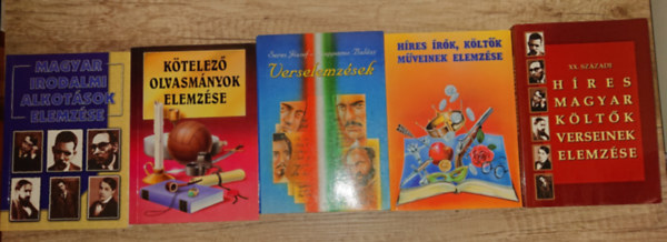 5 segdknyv malkotsok elemzshez: Magyar irodalmi alkotsok elemzse, Ktelez olvasmnyok elemzse, Verselemzse, Hres rk, kltk mveinek elemzse, XX. szzadi hres magyar kltk verseinek elemzse