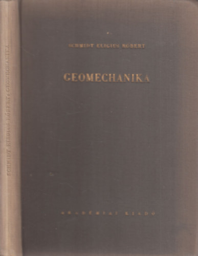 Schmidt  Eligius Rbert - Geomechanika