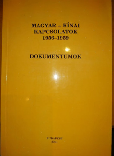 Magyar-knai kapcsolatok 1956-1959