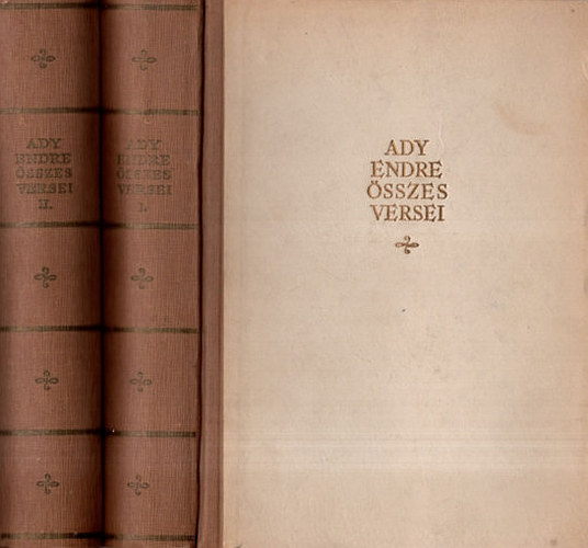 Ady Endre sszes versei I-II.