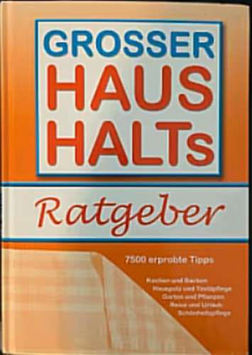 Grosser Haushalts Ratgeber