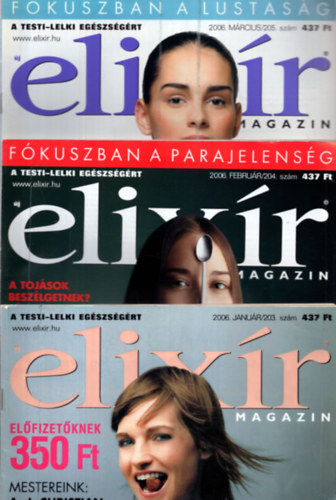 Elixr magazin  2006. ( 1-12. szm, teljes vfolyam )