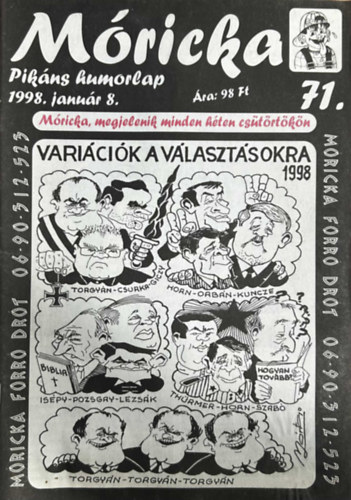 Mricka 71 - Pikns humorlap (1998. janur 8.)