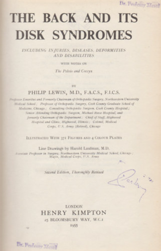 The Back and Its Disk syndromes