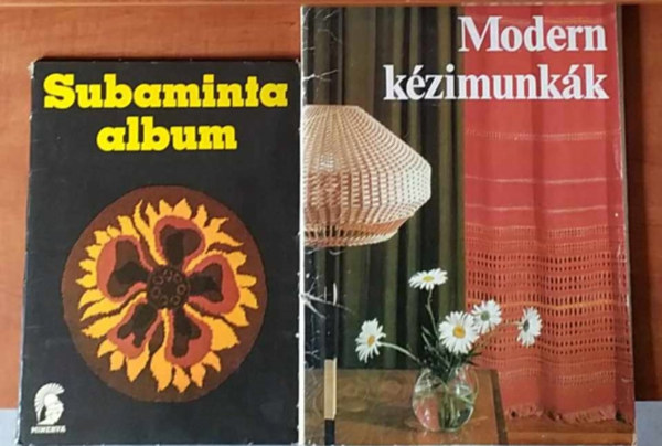 2 db k�zimunka:Modern k�zimunk�k+Subaminta album