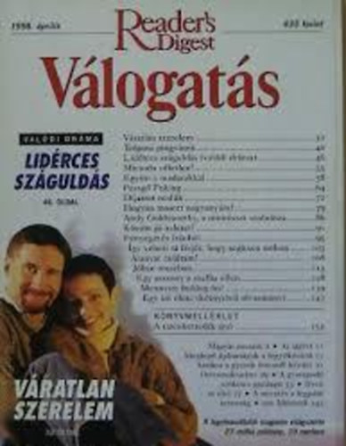 Reader's Digest vlogats - 1998. prilis