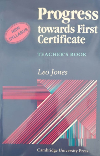 Progress towards First Certificate - Teacher's Book