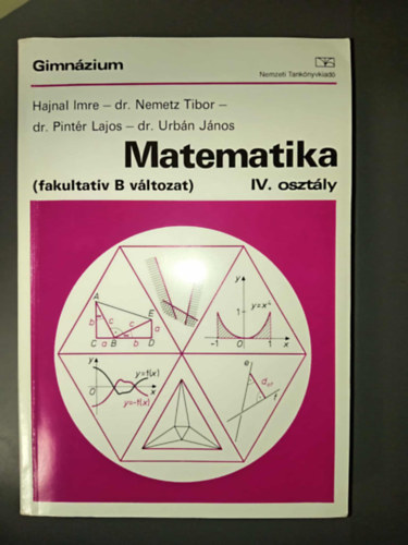 Matematika IV. osztly - Fakultatv B vltozat