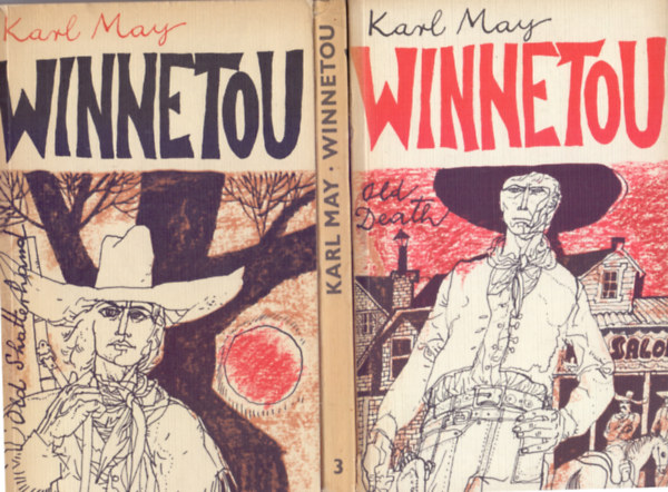 Winnetou 1-3. (Old Shatterhand - Old Death - Old Firehand)