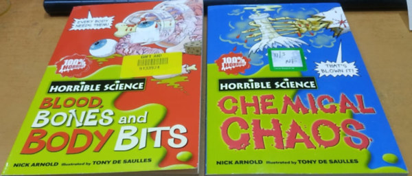 2 db Horrible Science: Blood, Bones and Body Bits + Chemical chaos