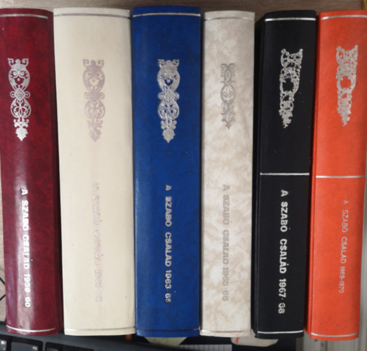 Szab Csald 1-86 szm, 1959-1970-ig 6 ktetben (teljes)