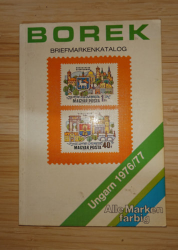 Borek Briefmarkenkatalon - Ungarn 1976/77