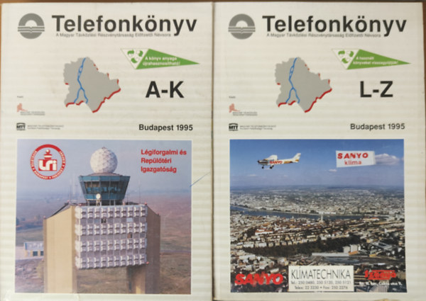 Matv - Telefonknyv - Budapest 1995