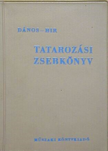 Tataroz�si zsebk�nyv