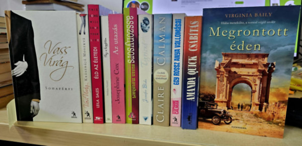 11db romantika, KNYVMENT AJNLAT: Sohafrfi+ Krsznj Moszkva+ ld az leted!+ Hz a hegytetn+ Az utazs+ Asszonysors+ Tigrisn+ Leckk vasrnapi apukknak+ Egy rossz anya vallomsai+ Csbts+ Megrontott den