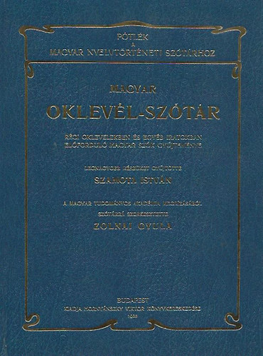 Magyar oklevl-sztr