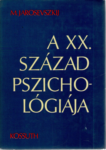 A XX. szzad pszicholgija