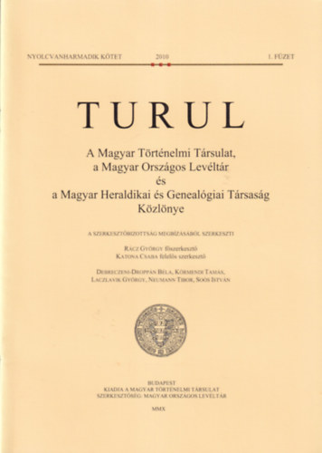 Turul 2010. 1-4. fzet