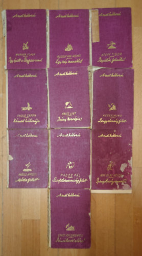 Ernst von Jungenfeld, Angelo Appiotti, Pados Pál, Max Graf Hoyos, Werner Flack, Rudolf van Wehrt, Steff Tibor, Paolo Zappa, Fritz List, Kesselring - A Mai háború című sorozat 10 kötete: Lengyelország felett, Szovjetororszorország felett, Málta felett, Spanyolország megmentői, Így épült a Siegfried-vonal, Kémek háborúja, Repülők, felszállni!, Egy nép menekül, Irány Norvégia!