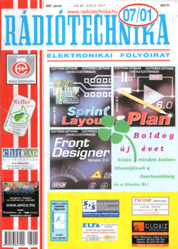 Rditechnika 2007. LVII. vfolyam (teljes, szmonknt)
