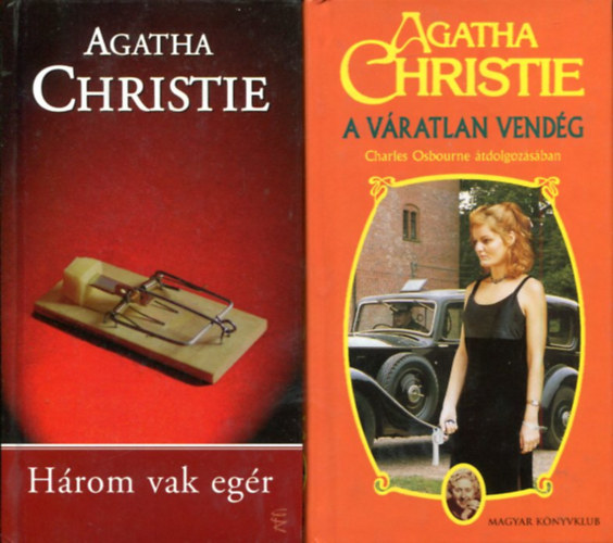 2 db Agatha Christie ktet