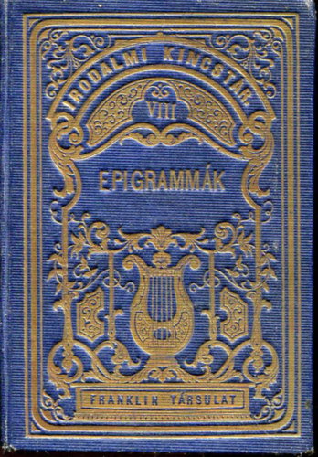 Epigrammk (Irodalmi kincstr VIII., gymntkiads)