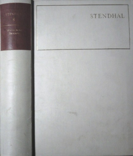 Stendhal mvei 8. - Bizalmas rsok