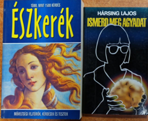 2db knyv.:szkerk+Ismerd meg az agyadat!!