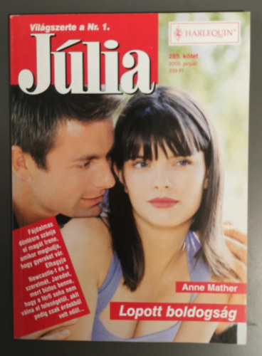 Lopott boldogsg (Jlia 285. ktet)