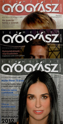 Termszetgygysz magazin 2012/1-12. (teljes vfolyam szmonknt.)