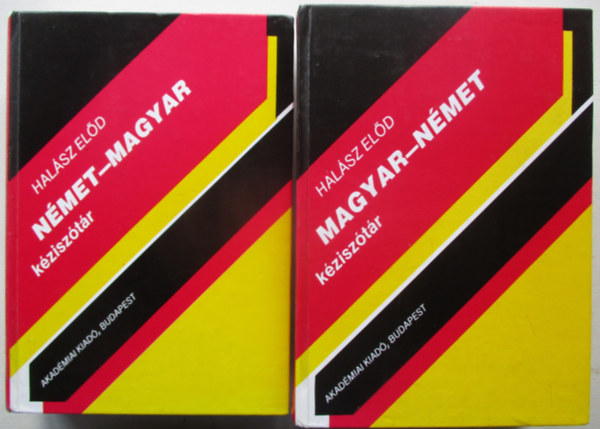 Magyar-n�met, n�met-magyar k�zisz�t�r I-II.