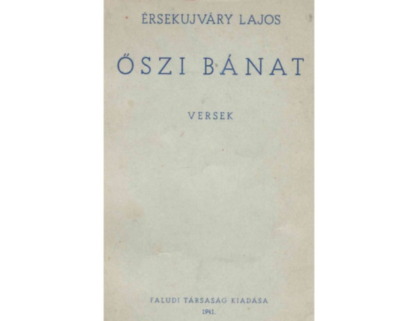 �szi b�nat (versek)