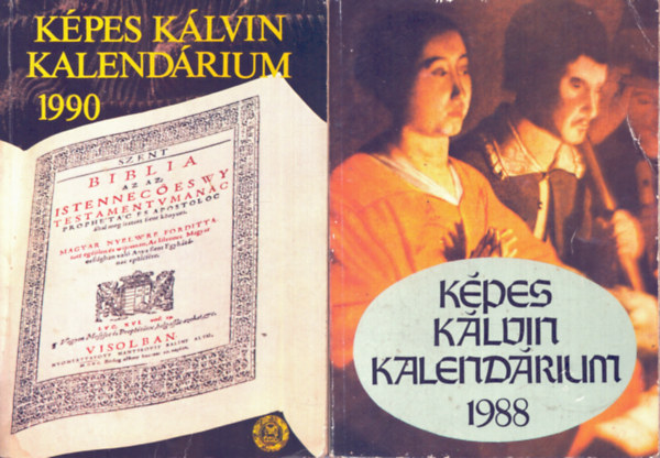 2 db Kpes Klvin kalendrium:1988 + 1990