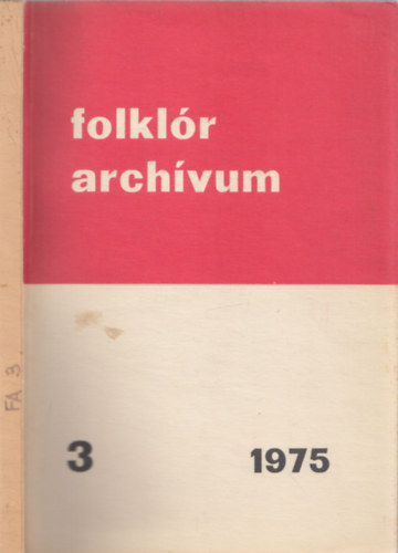 Folklr archvum 3.