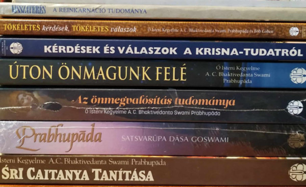 Spiritu�lis k�nyvcsomag, 9db k�tet