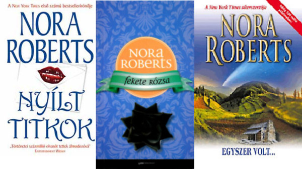 Nora Roberts k�nyvcsomag