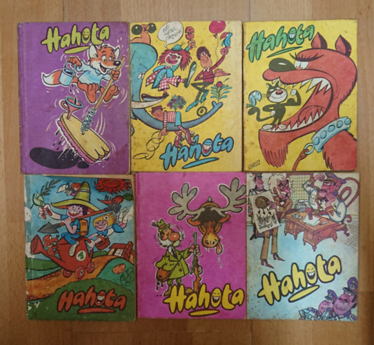 6 sz�m a Hahota c�m� kiadv�nyb�l: Hahota 15., Hahota 25., Hahota 27., Hahota 29., Hahota 33., Hahota 35.