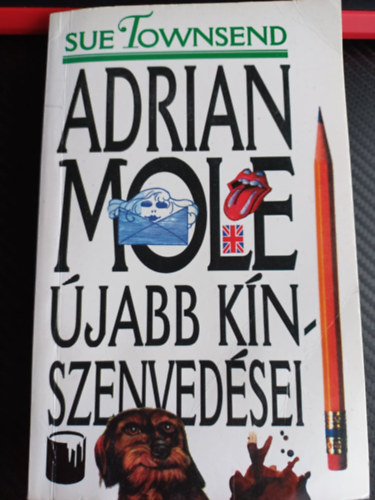 Sue Townsend - Adrian Mole jabb knszenvedsei-FORDT Bks Pl (Sajt kppel)