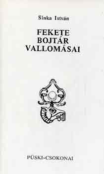 Fekete bojtr vallomsai