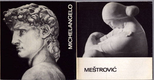 2 db A Mvszet Kisknyvtra sorozatbl: 25. s 107. szmok - Mestrovic - Michelangelo