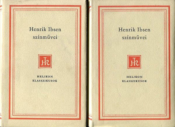 Henrik Ibsen sznmvei I-II. (Helikon klasszikusok)