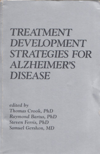 Treatment Development Strategies for Alzheimer's Disease