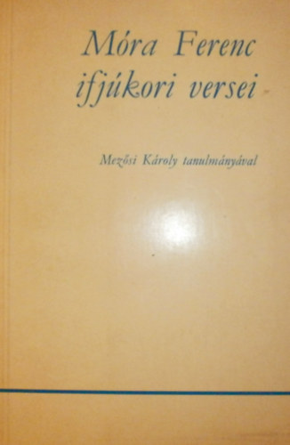M�ra Ferenc ifj�kori versei