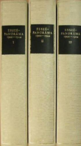 Essz�panor�ma I-II-III. 1900-1944 - Magyar remek�r�k