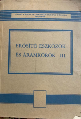 Erst eszkzk s ramkrk III.