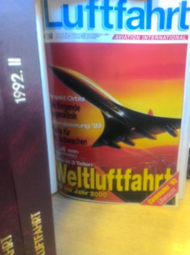 Luftfahrt 1992 II. flv, 1993 teljes vfolyam, 1994 jan-aug. (ngy ktetbe ktve)