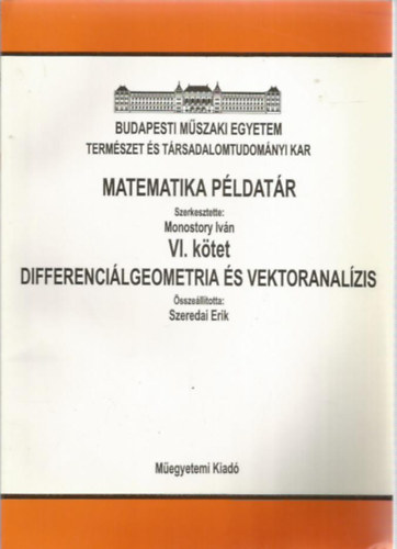 Matematika pldatr VI:ktet Differencilgeometria s vektoranalzis