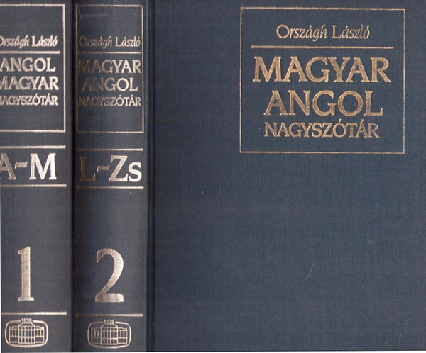 Magyar-angol nagysz�t�r I-II.
